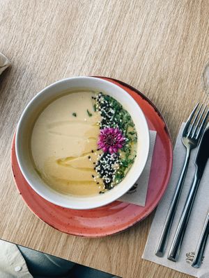 Sopa do dia at Orteá - Vegan Collective in Lisbon