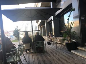 Outside in vegan Lisboa  at Orteá - Vegan Collective in Lisbon