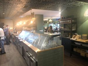 Big vegan kitchen  at Orteá - Vegan Collective in Lisbon