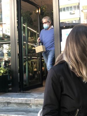 Lovely Gianpiero  at Orteá - Vegan Collective in Lisbon