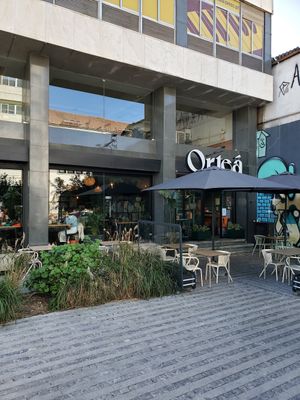 Outside at Orteá - Vegan Collective in Lisbon