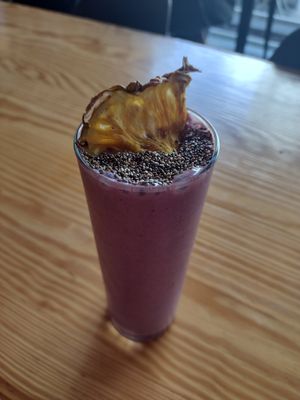 Baccara smoothie at Orteá - Vegan Collective in Lisbon