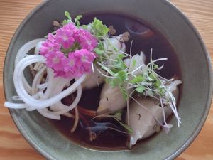 Gyozas starter - superb at Orteá - Vegan Collective in Lisbon