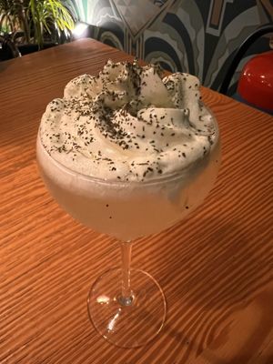 Basilicum cocktail  at Orteá - Vegan Collective in Lisbon