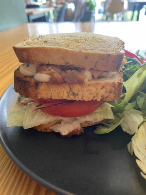 ragoûter sandwich  at Orteá - Vegan Collective in Lisbon