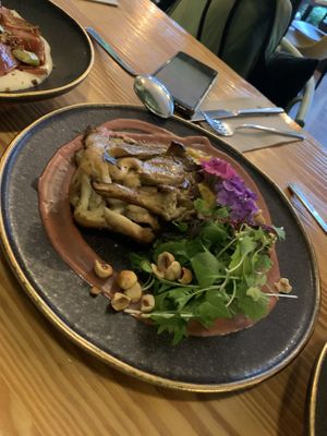 Something with mushrooms   at Orteá - Vegan Collective in Lisbon
