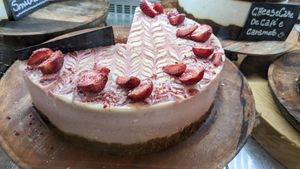 Cake at Orteá - Vegan Collective in Lisbon