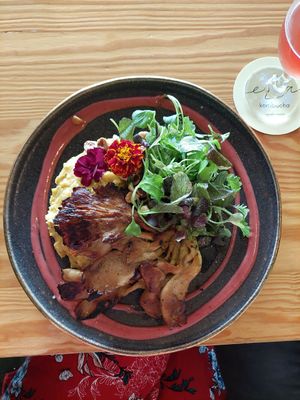 sediments at Orteá - Vegan Collective in Lisbon