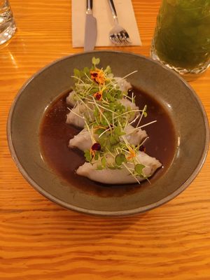 Gyoza at Orteá - Vegan Collective in Lisbon