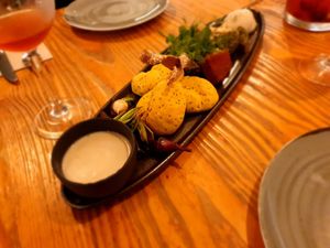 Cheese board at Orteá - Vegan Collective in Lisbon