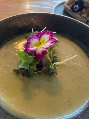 Soup at Orteá - Vegan Collective in Lisbon