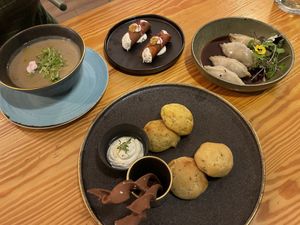 Starters… 😋  at Orteá - Vegan Collective in Lisbon