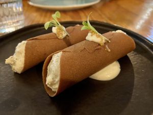 Cannoli entrée  at Orteá - Vegan Collective in Lisbon