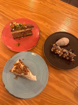 Desserts at Orteá - Vegan Collective in Lisbon