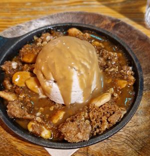 Pineapple and Miso Dessert at Orteá - Vegan Collective in Lisbon