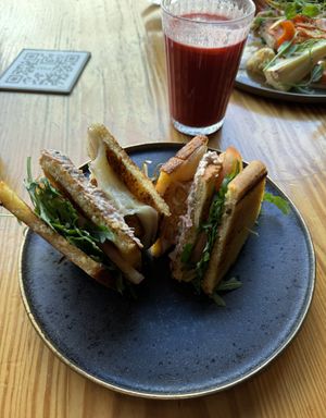 Club Sandwich  at Orteá - Vegan Collective in Lisbon