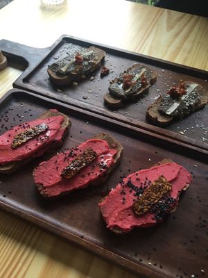 Bruschetta  at Orteá - Vegan Collective in Lisbon
