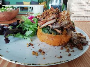 Timbale Botanista at Orteá - Vegan Collective in Lisbon