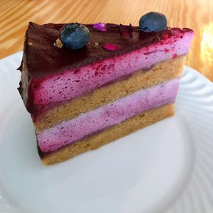 Redfruits Semifreddo at Orteá - Vegan Collective in Lisbon