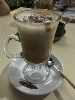Cappuccino at Orteá - Vegan Collective in Lisbon
