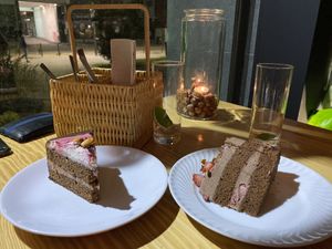 Cakes  at Orteá - Vegan Collective in Lisbon