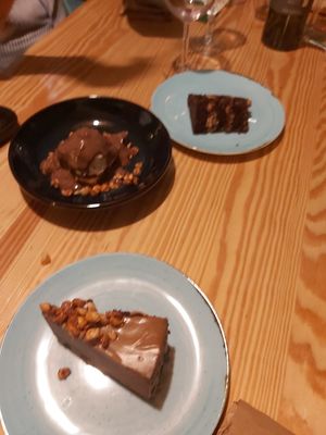 Dessert at Orteá - Vegan Collective in Lisbon