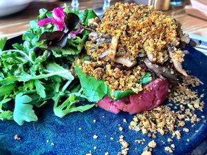 Main dish  at Orteá - Vegan Collective in Lisbon