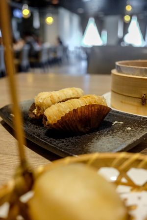 Shredded radish cake
 at Hi-Lai Vegetarian 漢來蔬食 - Hanshin Shopping in Kaohsiung