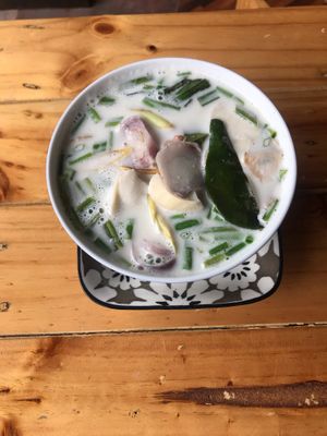 Coconut Soup at The Family Restaurant in Bangkok