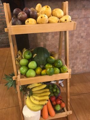 Fresh Fruit at The Family Restaurant in Bangkok