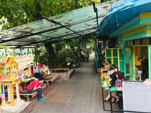 Outdoor Seating at The Family Restaurant in Bangkok