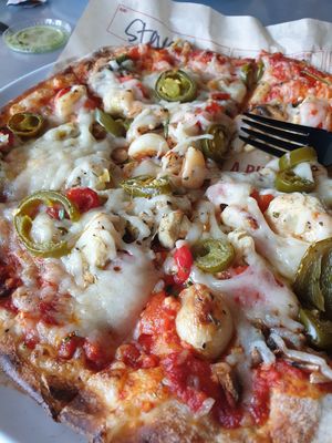 all vegan at Mod Pizza in Simi Valley