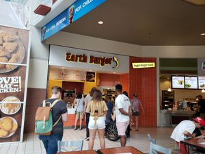 Storefront at Earth Burger in Bloomington