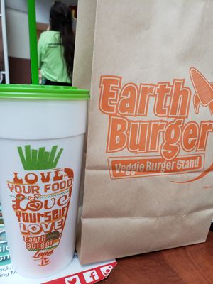 Combo at Earth Burger in Bloomington