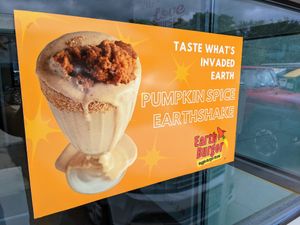 A tasty seasonal item. at Earth Burger in San Marcos