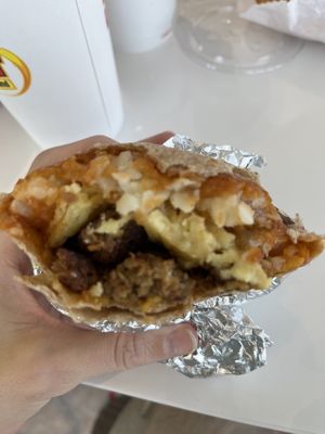   at Earth Burger in San Marcos