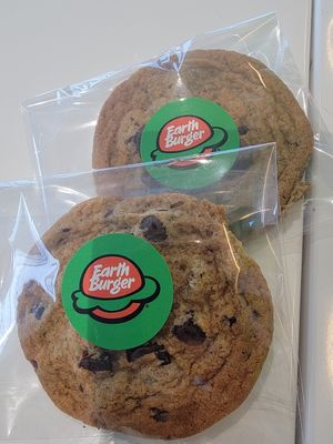 Cookies at Earth Burger in San Marcos
