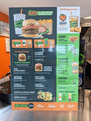 Yum factor 10. at Earth Burger in San Marcos