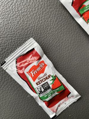 Ketchup  at Earth Burger in San Marcos