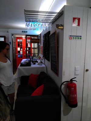 Entrance at Captain's Table in Terceira