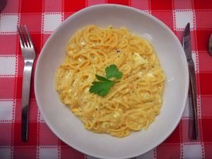 Cheese Pasta at Captain's Table in Terceira