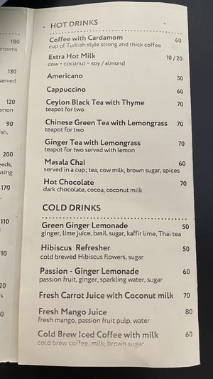   at Carrot Cafe in Koh Phangan