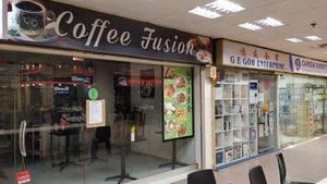 Stall front at Basement level 1 at Coffee Fusion in Central Singapore