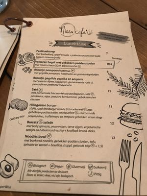 Heel veel lekkers... at Nissa cafe in Hillegom