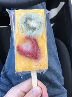 Mango popsicle  at Sabor of Mexico in Baytown