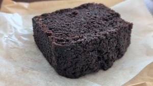 Chocolate spelt bread at Bread Alone Bakery in Woodstock
