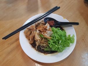 Noodles at One Day Green in Penang