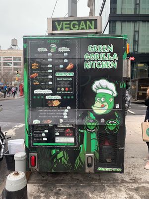 Great food at Green Gorilla Kitchen - Food Cart in New City