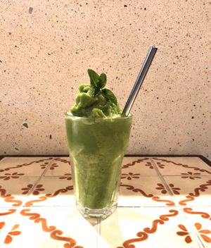 banana kale almondmilk smoothie at Para Taco - Maybe closed in Tokyo