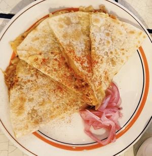 vegan quesadilla at Para Taco - Maybe closed in Tokyo